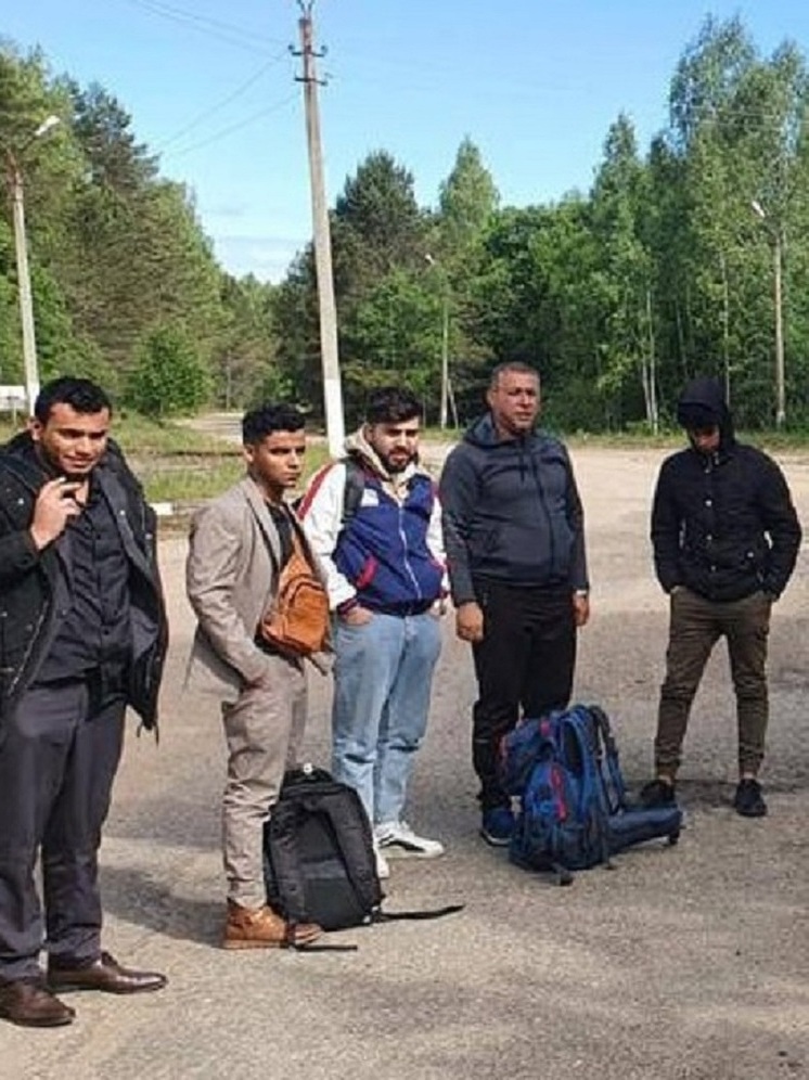 Африканцы попытались обмануть псковских пограничников и уйти пешком в Белоруссию