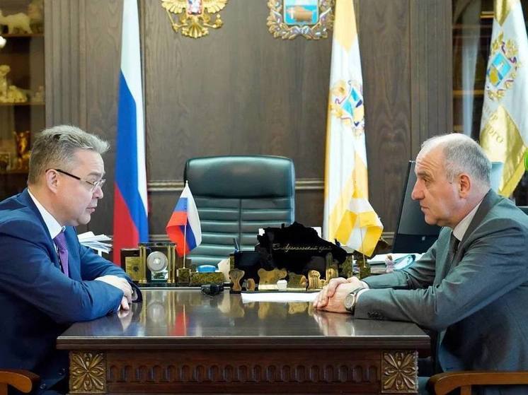Главы КЧР и Ставрополья обсудили сотрудничество регионов