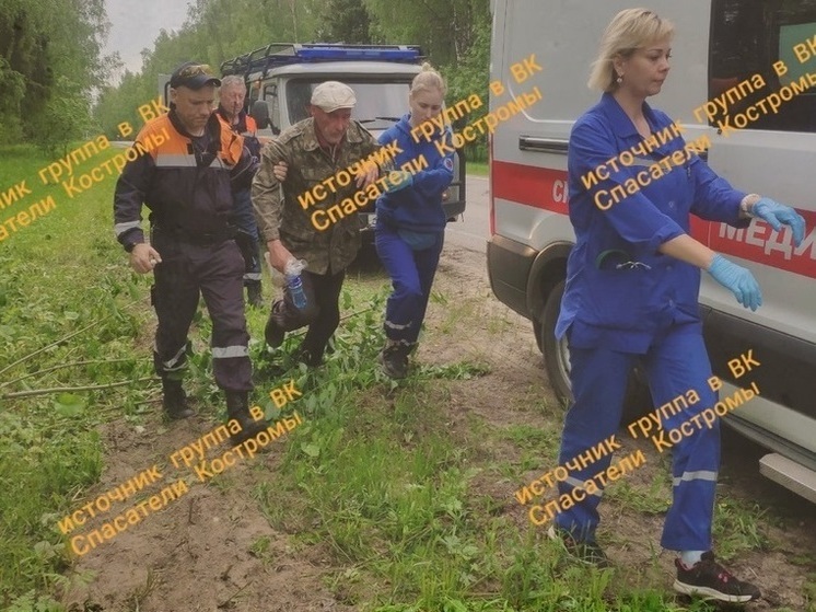 Костромские спасатели нашли пропавшего жителя поселка Мисково