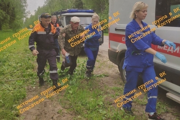 Костромские спасатели нашли пропавшего жителя поселка Мисково