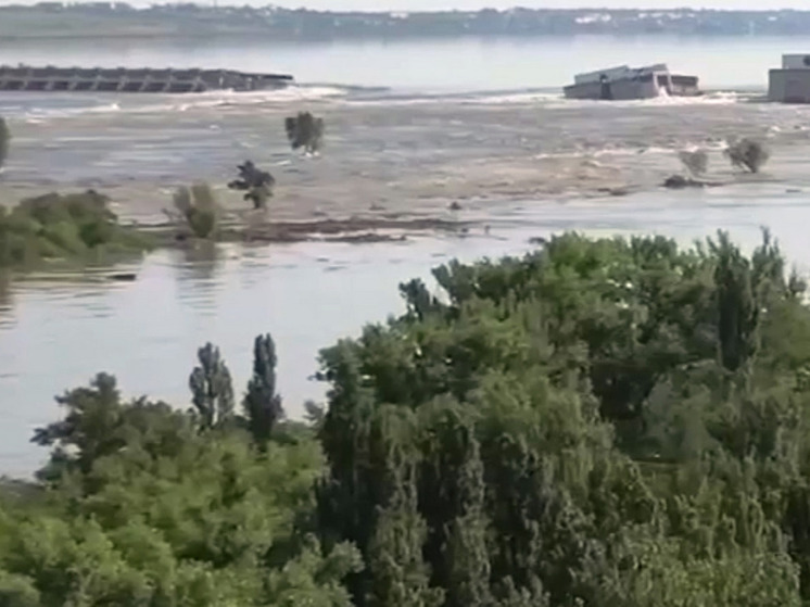 Скорость течения Днепра после разрушения Каховской ГЭС выросла в 10 раз