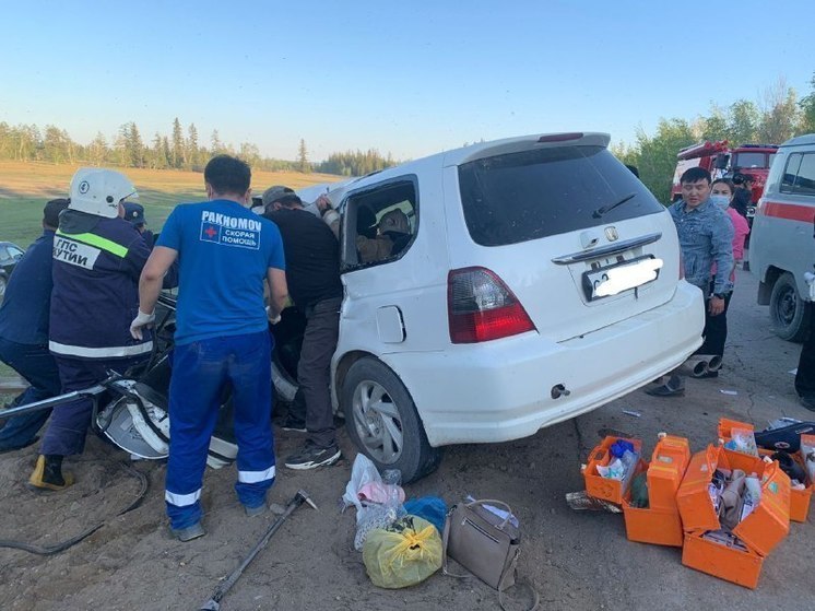 В Намском районе Якутии в результате ДТП погибла женщина