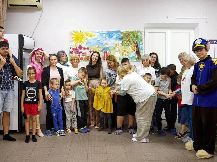Депутат ЗСК Галина Головченко организовала праздник для краснодарских детей
