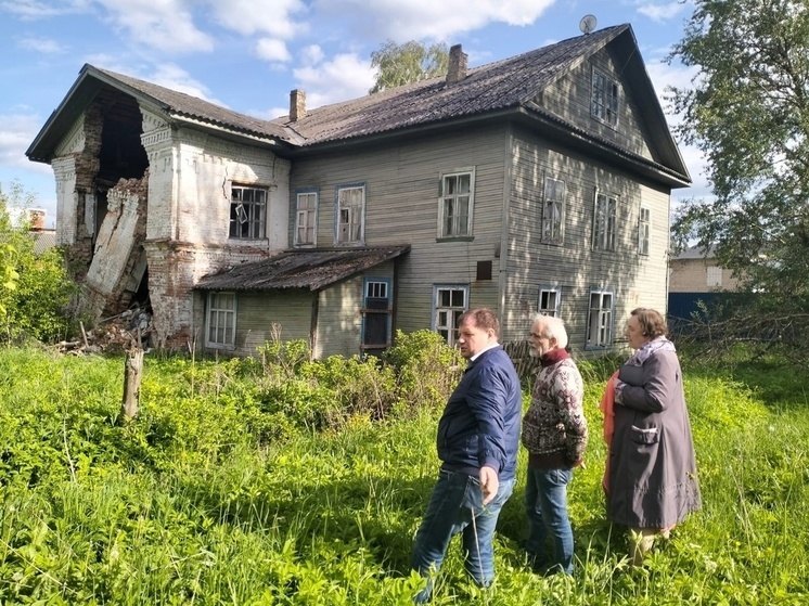 В Тверской области развалился дом лингвиста С.И. Ожегова