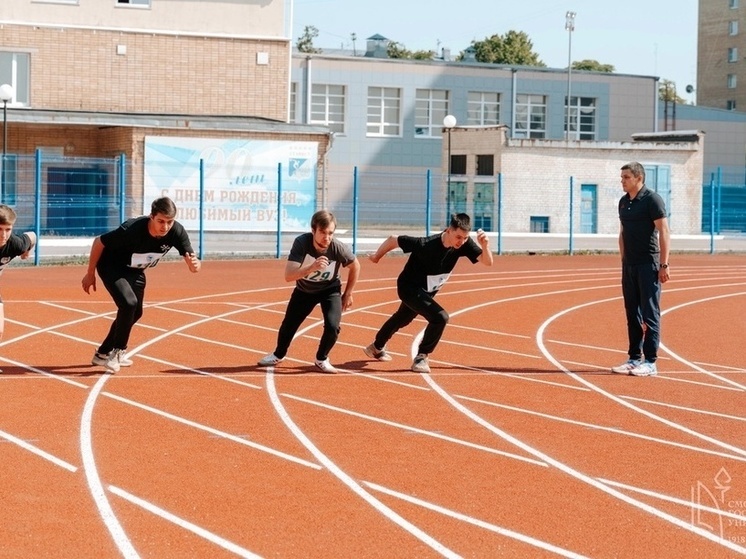 Нормативы физической подготовки сдали студенты для поступления в военный учебный центр СмолГУ