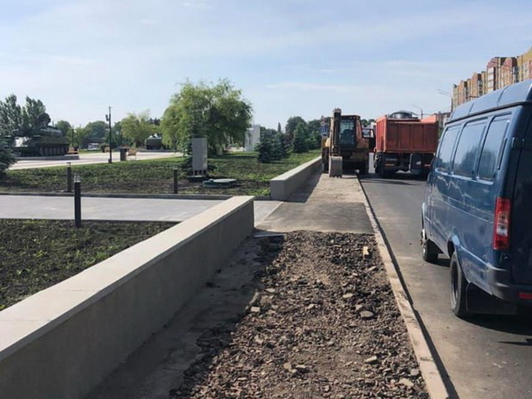В Курске продолжают ремонтировать автодороги по нацпроекту БКД