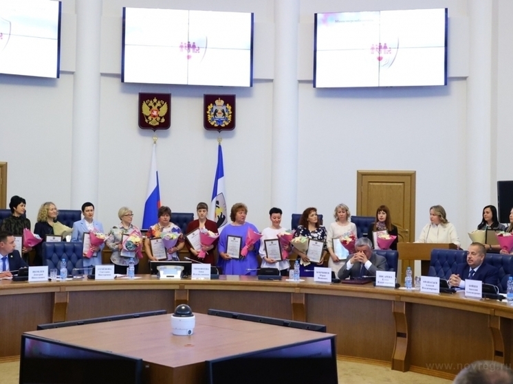 Соцработников Новгородской области удостоили региональных наград