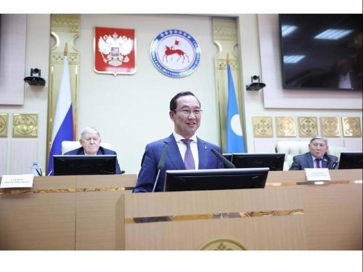 Айсен Николаев: я благодарен судьбе за работу в Парламенте Якутии