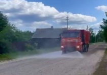 Дорожники начали обеспыливать грунтовые и гравийные дороги в Ленобласти. Об этом сообщили в пресс-службе регионального комитета по дорожному хозяйству.