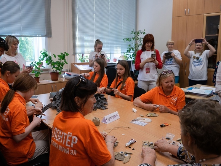 «Серебряные» волонтеры приняли участие в баркемпе в Йошкар-Оле