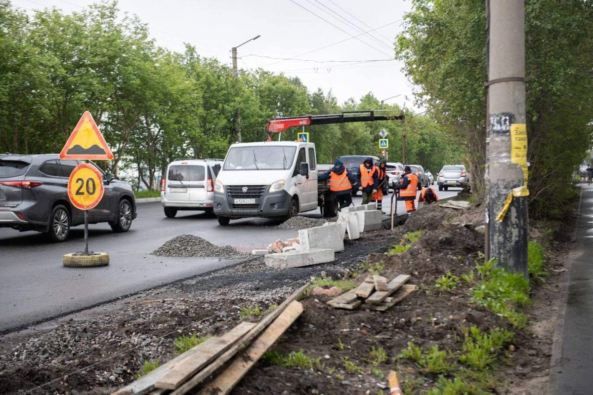 В Мурманске отремонтируют 18 участков дорог в 2023 году - МК Мурманск