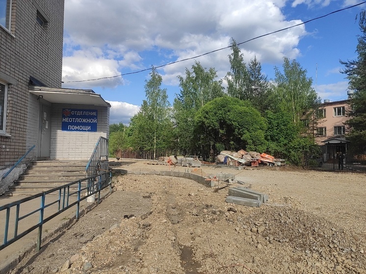 Более чем на 90% готова новая пристройка к городской поликлинике № 4 в Вологде