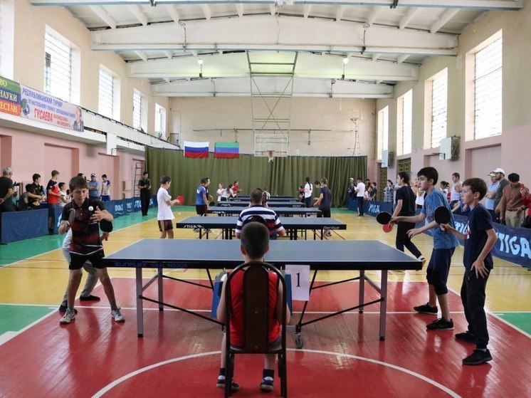 В Каспийске проведут соревнования по настольному теннису