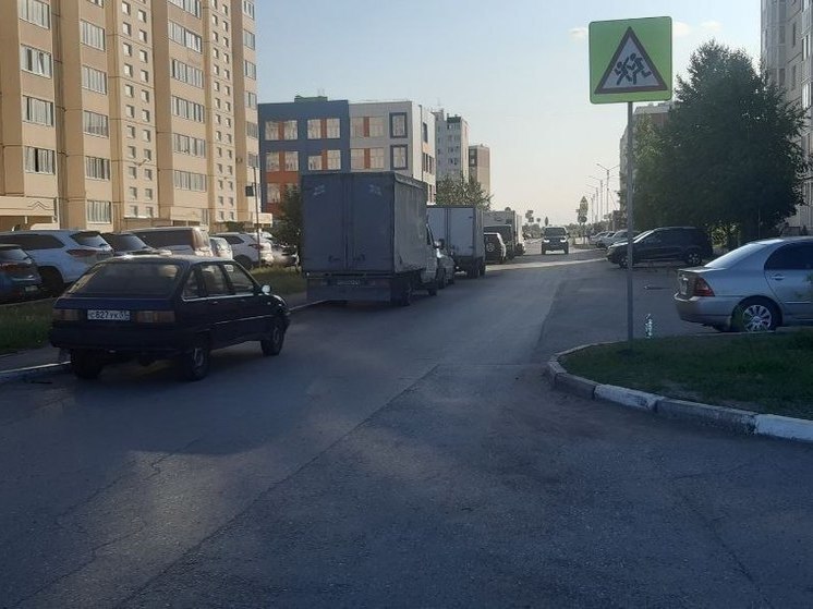 В Омске Toyota сбила 14-летнего велосипедиста