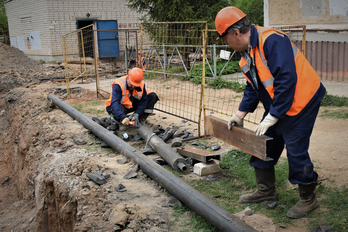 Костромские ремонты: в июне в городе собиаются заменить около 1,6 км теплотрасс