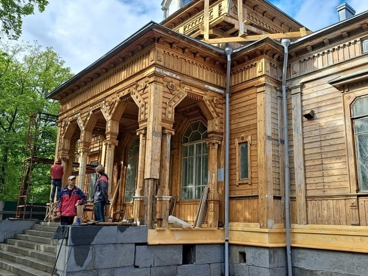 Финскую ратушу реставрируют в городе в Карелии