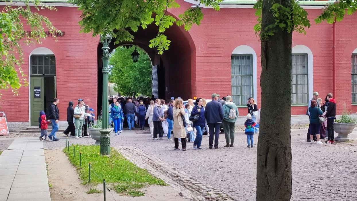 Свадьба в Петропавловской крепости