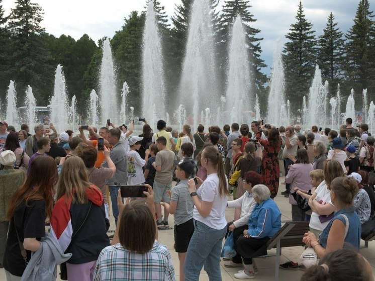 В Пущино г.о. Серпухов открыли уникальный фонтан