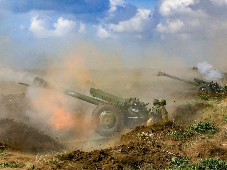 Несколько полевых казарм ВСУ в Первомайском разнесли российские артиллеристы
