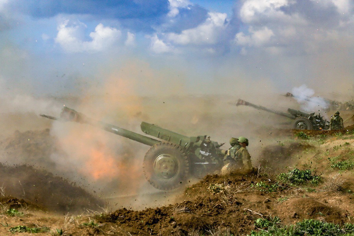 Russian artillerymen hit several field barracks of the Armed Forces of Ukraine
