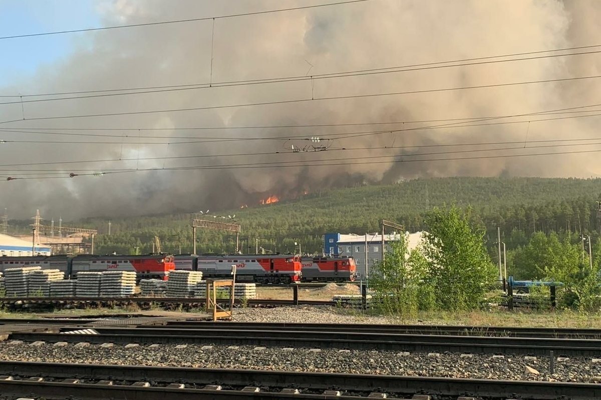 Обстановка сложная»: в Бурятии возникла угроза перехода лесного пожара на  Таксимо - МК Улан-Удэ