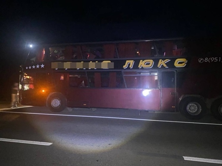 В Ростовской области автобус раздавил «Оку»