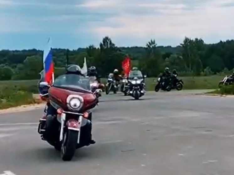 На Орловщине прошёл мотопробег байкеров