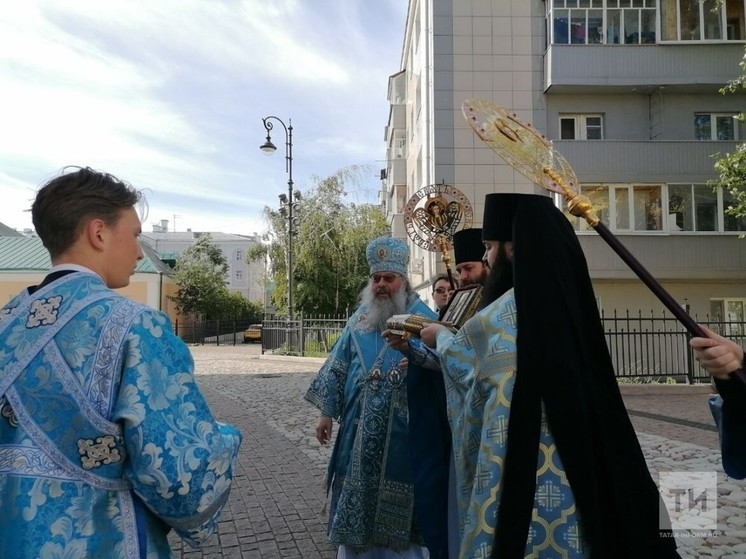 В Казань прибыл ковчег с частицей Пояса Пресвятой Богородицы