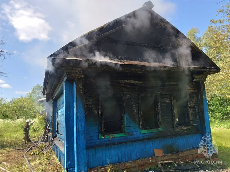 При пожаре в деревне Тимоново Ивановской области 11 июня погиб человек