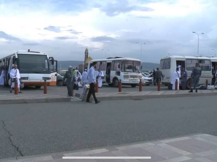 Отправка в Хадж паломников прямыми рейсами из Ингушетии продолжается