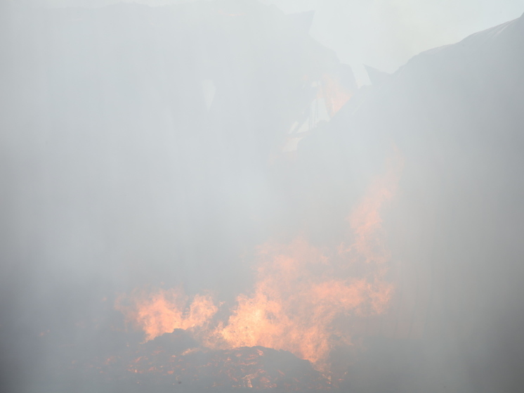 Крупный пожар в расселенном доме на Большом Сампсониевском локализовали