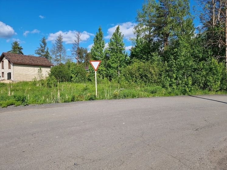 Водитель в Петрозаводске сфотографировал странный дорожный знак