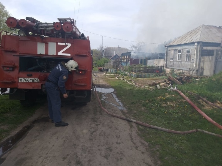 В Курской области в сгоревшем 12 июня доме обнаружили труп мужчины