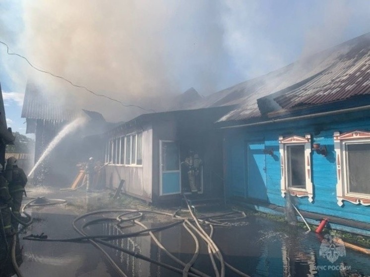 Благодаря внимательному рабочему в Йошкар-Оле семья спаслась от пожара
