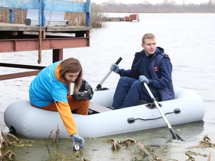 Экологическое мероприятие «Мусорная рыбалка» прошла на реке Мещерка в Лобне