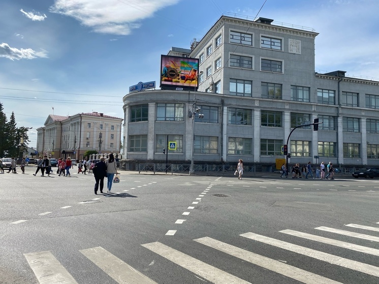 В центре Архангельска вводится диагональная разметка
