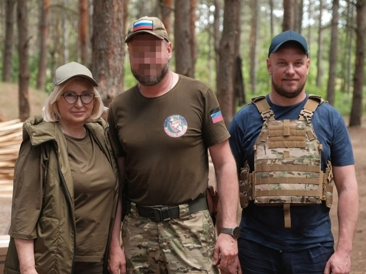Татьяна Панфилова встретилась с рязанскими бойцами в зоне СВО
