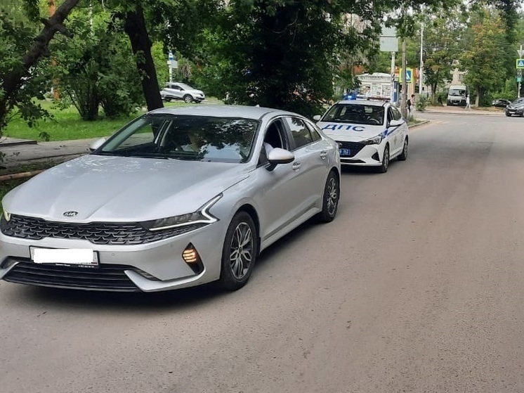 На улице Бронной в Рязани водитель Kia сбил 9-летнего ребёнка