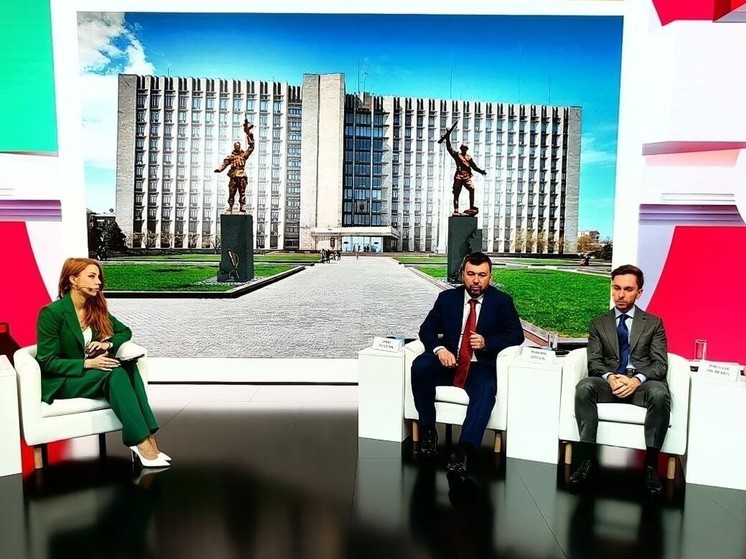 Денис Пушилин принял участие в международном экономическом форуме