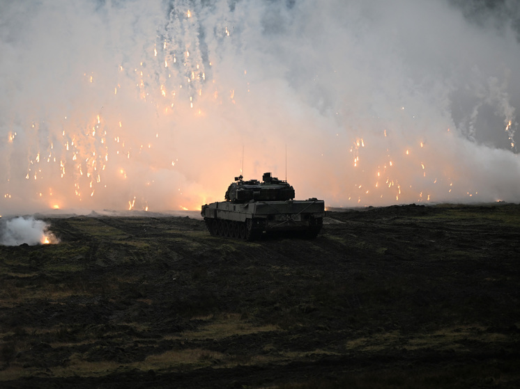 Лукашенко рассказал о танке Leopard, который разлетелся от  российских снарядов