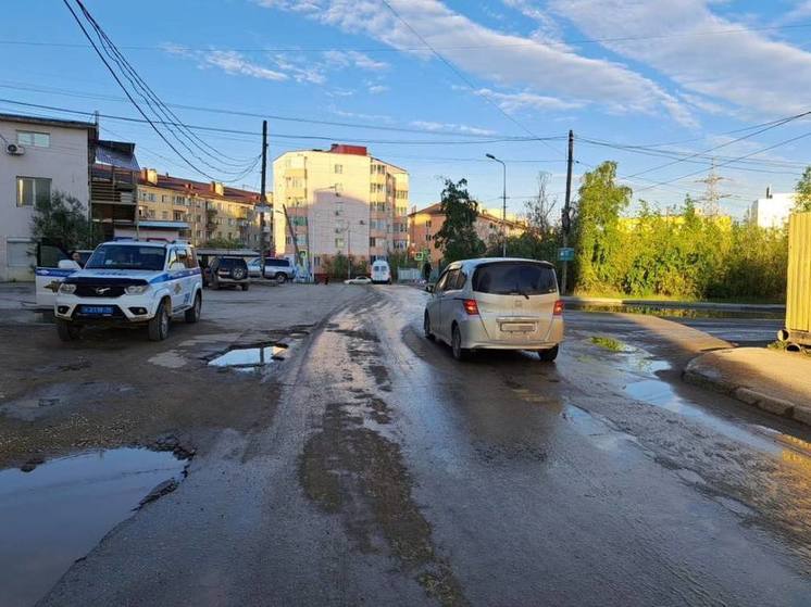 В Якутске совершен наезд на несовершеннолетнего велосипедиста