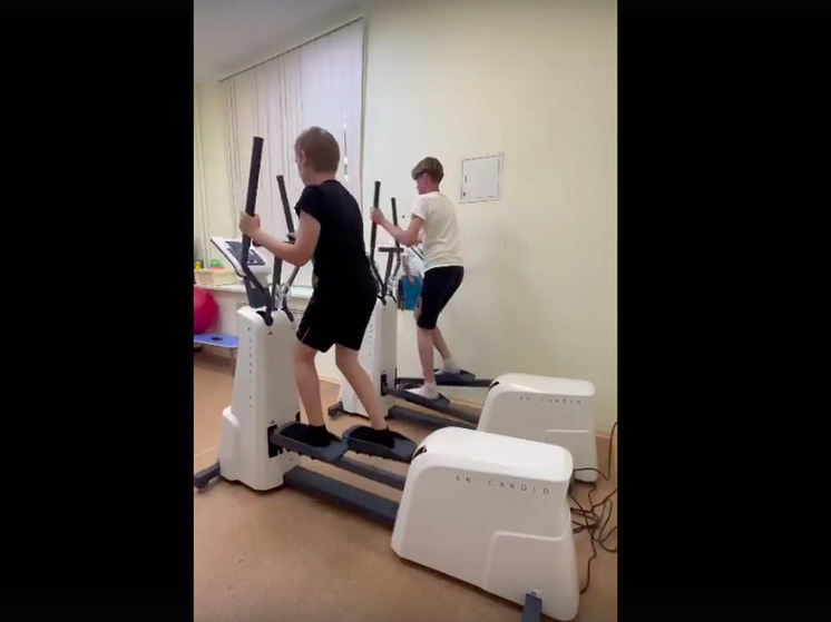 Тренажеры с педалями приехали в Городскую детскую больницу Петрозаводска