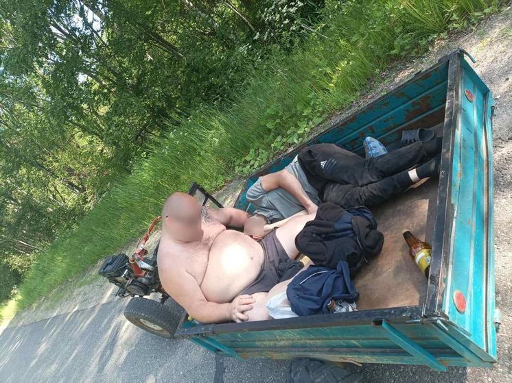 Костромские автоинспекторы задержали пьяного водителя мотоблока