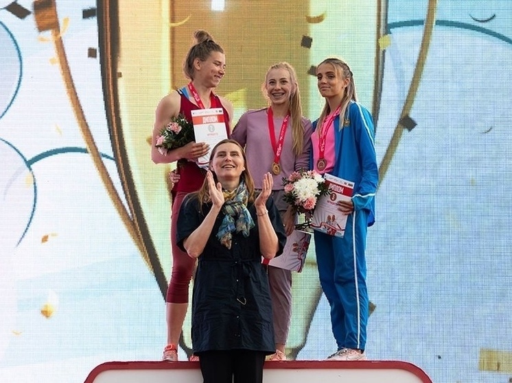 Тамбовчанка Ульяна Баженова завоевала две медали на неделе лёгкой атлетики в Лужниках