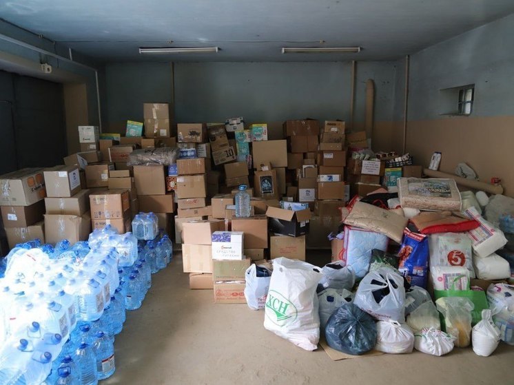 Из Рязанской области в Белгородскую направили гуманитарную помощь