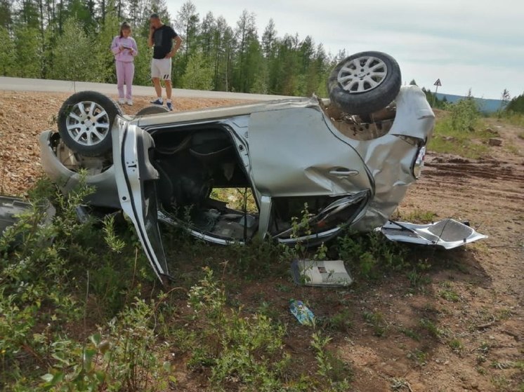 В Алданском районе Якутии в результате ДТП пострадал ребенок и взрослый