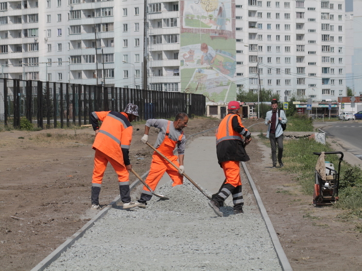 В Ленинском районе Новосибирска отремонтируют 22 участка тротуаров