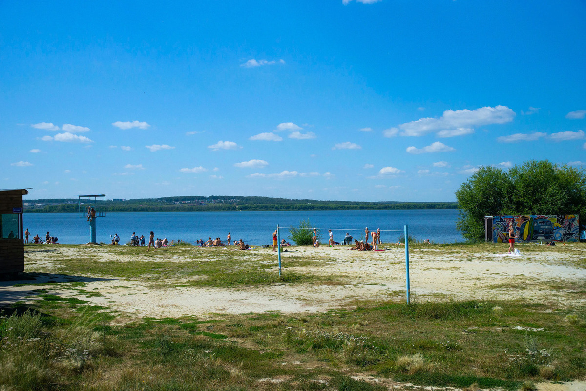 Пляж челябинск фото