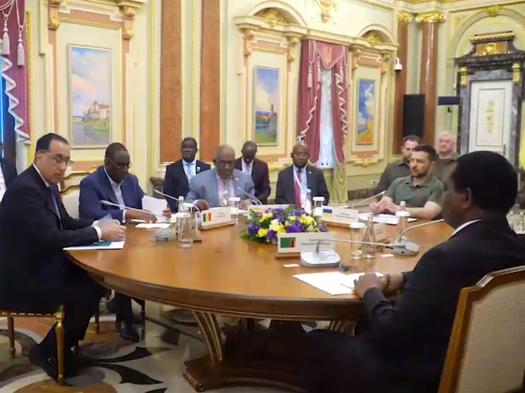 Представить мирный план Африки в Киев прилетели четыре президента, премьер и два дипломата
