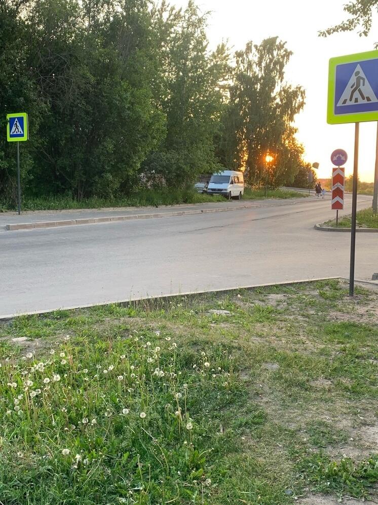 Пешеходы в Петрозаводске попросили нарисовать «зебру» для невнимательных водителей